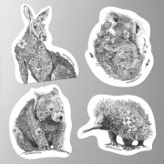 Magnets (Set of 4) - Australian Wildlife